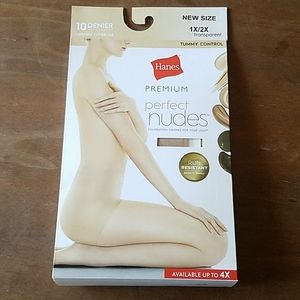 Hanes Perfect Nudes 1X/2X pantyhose